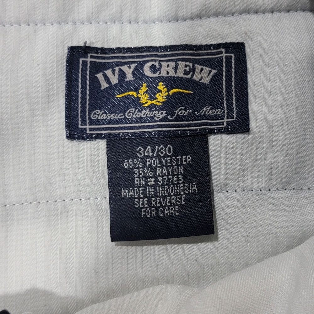 Ivy Crew Classic Men's Dress Pant In Black 34x30